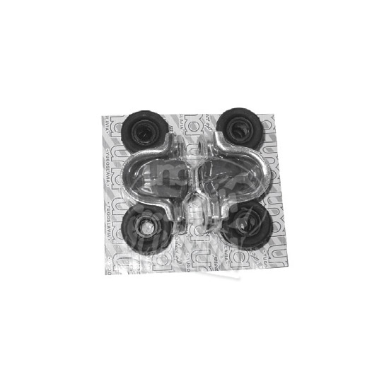 Z1013/C - Z-101, YUGO - Garnitura gumica balans štangle sa ojačanim okovom n.t. 4/5 brzina okrugle gumice sa čevčicom n.t.