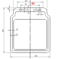 Dimenzije zavesica za autoprikolice