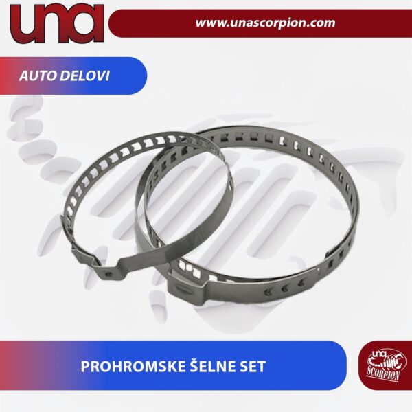 Second image of US-50120 - Univerzalna prohromska šelna SET - Dimenzije: Ø50-Ø120 mm I  Ø20-Ø40 mm